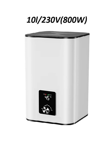 Úsporný elektrický bojler 10L 800W/230V pro karavany, lodě chaty a chalupy
